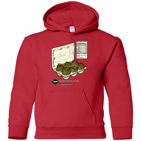 Sweatshirts Red / YS Food For The Future Youth Hoodie
