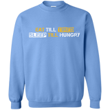 Sweatshirts Carolina Blue / Small Food Sleep Loop Crewneck Sweatshirt