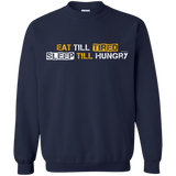 Sweatshirts Navy / Small Food Sleep Loop Crewneck Sweatshirt
