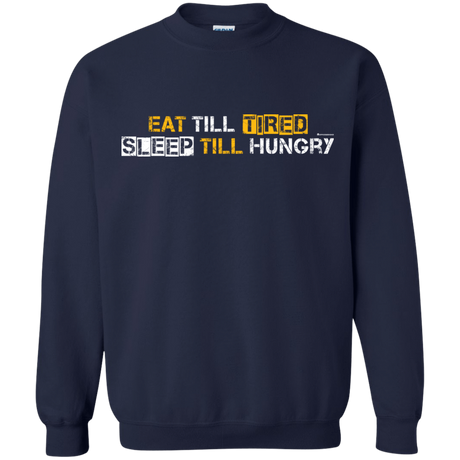 Sweatshirts Navy / Small Food Sleep Loop Crewneck Sweatshirt