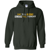 Sweatshirts Forest Green / Small Food Sleep Loop Pullover Hoodie