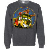 Sweatshirts Dark Heather / Small Foot Stinks Crewneck Sweatshirt