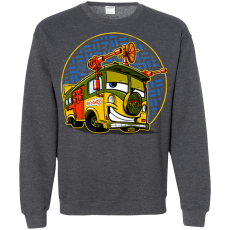 Sweatshirts Dark Heather / Small Foot Stinks Crewneck Sweatshirt