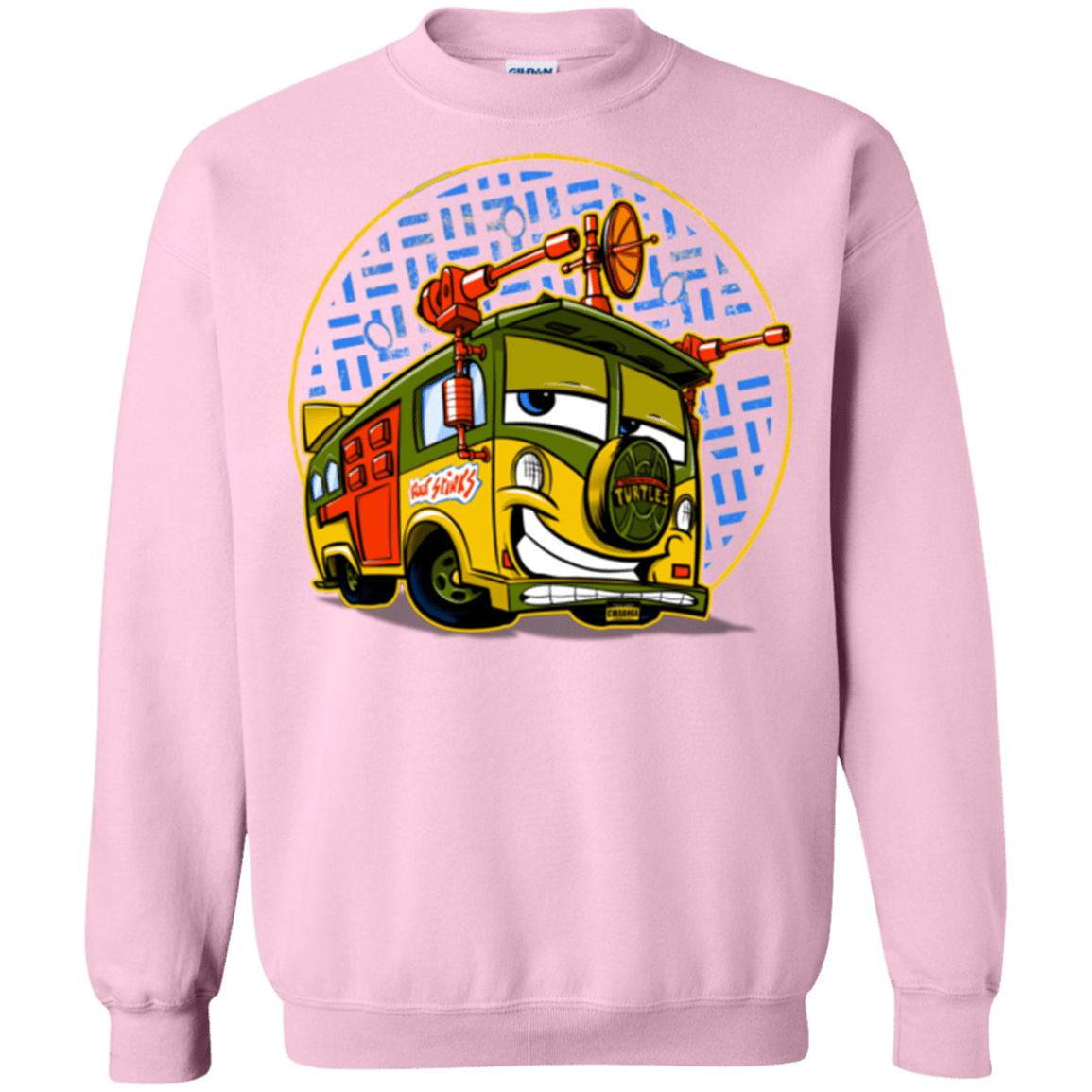 Sweatshirts Light Pink / Small Foot Stinks Crewneck Sweatshirt