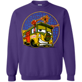 Sweatshirts Purple / Small Foot Stinks Crewneck Sweatshirt