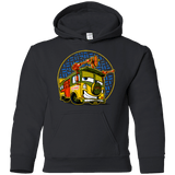 Sweatshirts Black / YS Foot Stinks Youth Hoodie