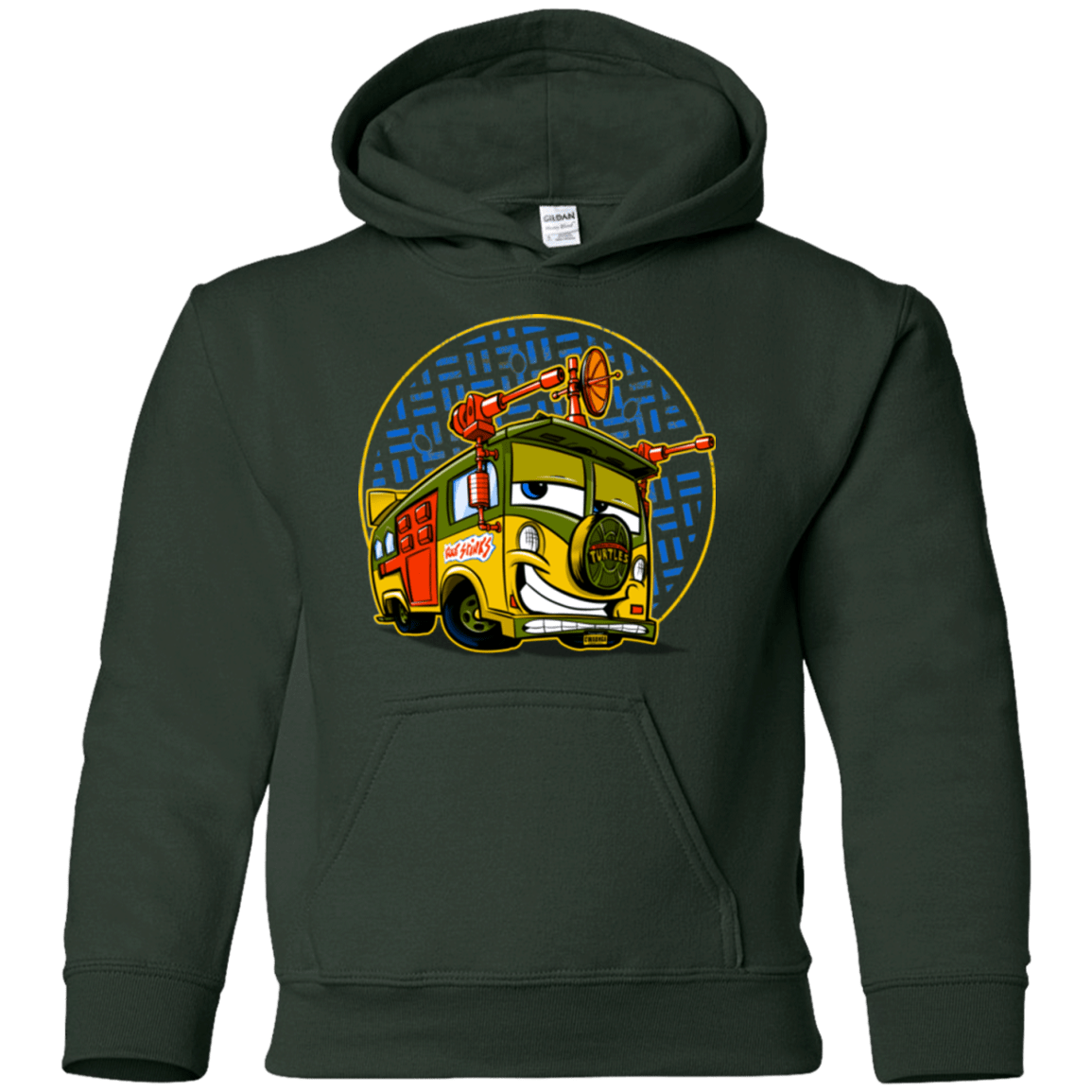 Sweatshirts Forest Green / YS Foot Stinks Youth Hoodie
