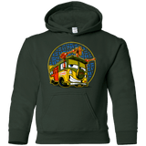 Sweatshirts Forest Green / YS Foot Stinks Youth Hoodie
