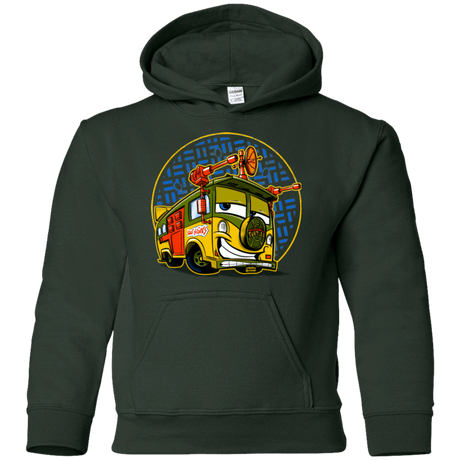 Sweatshirts Forest Green / YS Foot Stinks Youth Hoodie