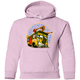 Sweatshirts Light Pink / YS Foot Stinks Youth Hoodie
