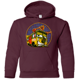 Sweatshirts Maroon / YS Foot Stinks Youth Hoodie