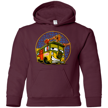 Sweatshirts Maroon / YS Foot Stinks Youth Hoodie