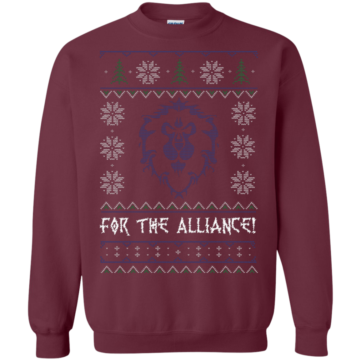 Sweatshirts Maroon / Small For The Alliance Crewneck Sweatshirt