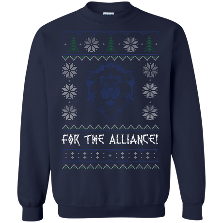 Sweatshirts Navy / Small For The Alliance Crewneck Sweatshirt