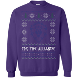 Sweatshirts Purple / Small For The Alliance Crewneck Sweatshirt