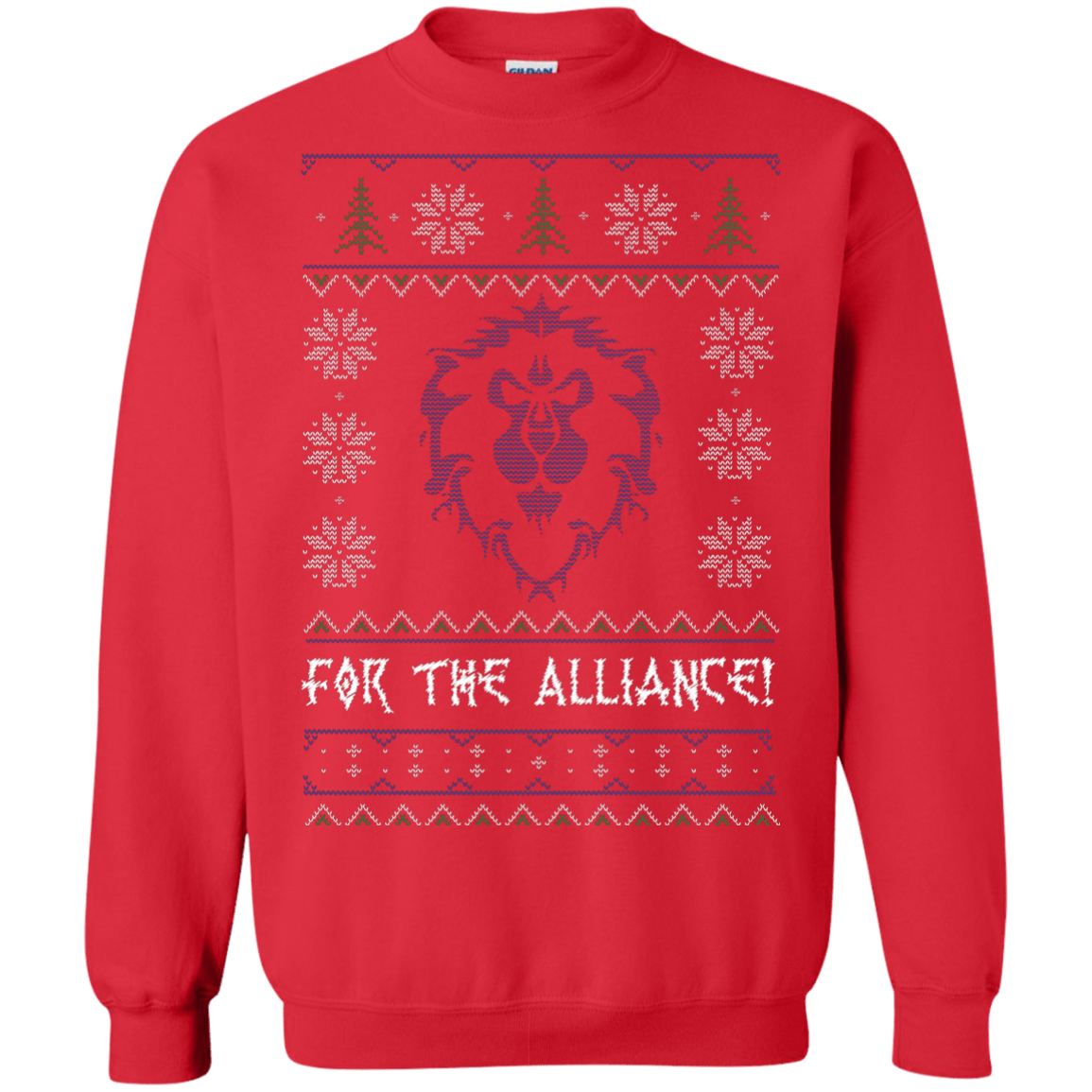 Sweatshirts Red / Small For The Alliance Crewneck Sweatshirt