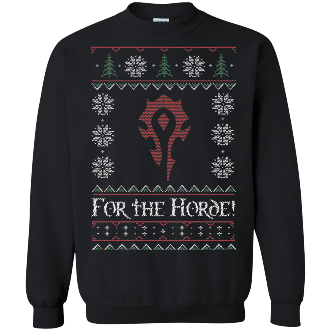 Sweatshirts Black / Small For The Horde Crewneck Sweatshirt