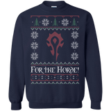 Sweatshirts Navy / Small For The Horde Crewneck Sweatshirt
