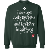 Sweatshirts Forest Green / Small Force Mantra White Crewneck Sweatshirt