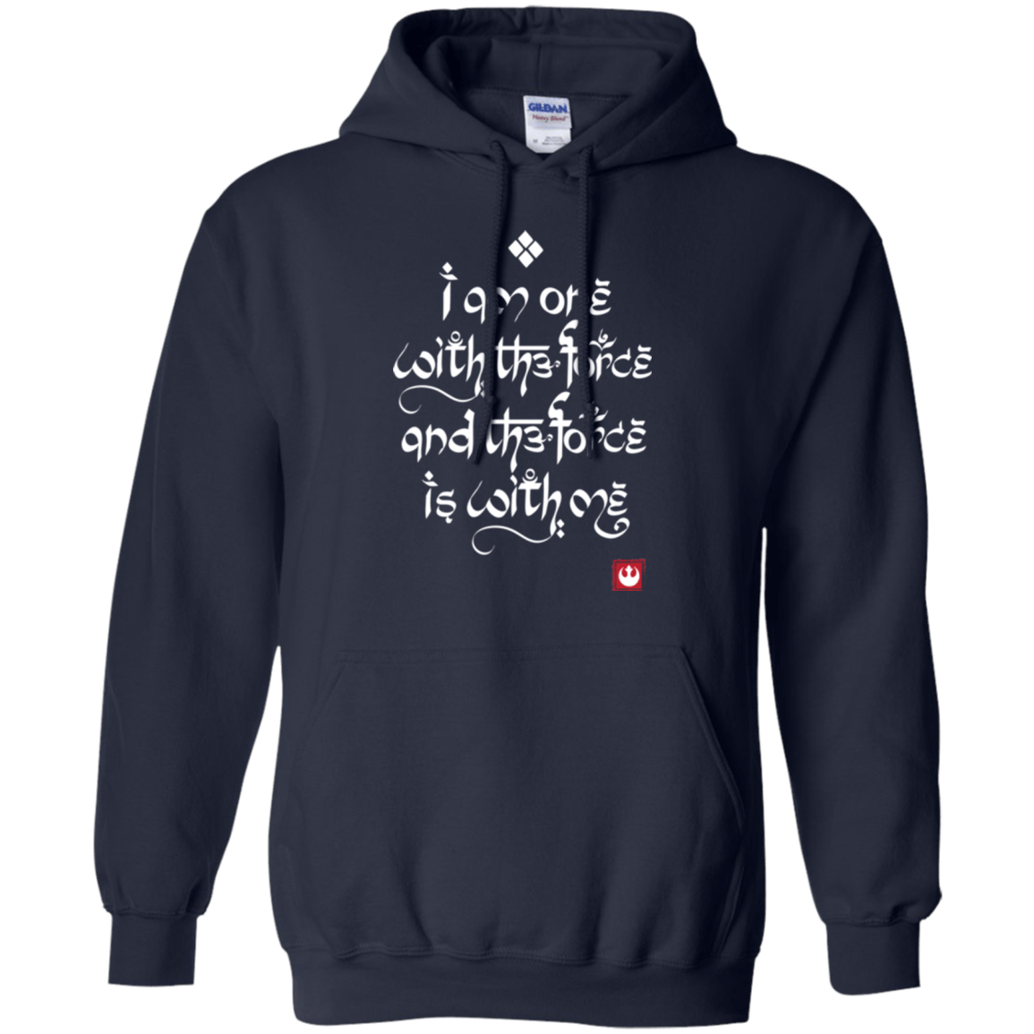 Sweatshirts Navy / Small Force Mantra White Pullover Hoodie