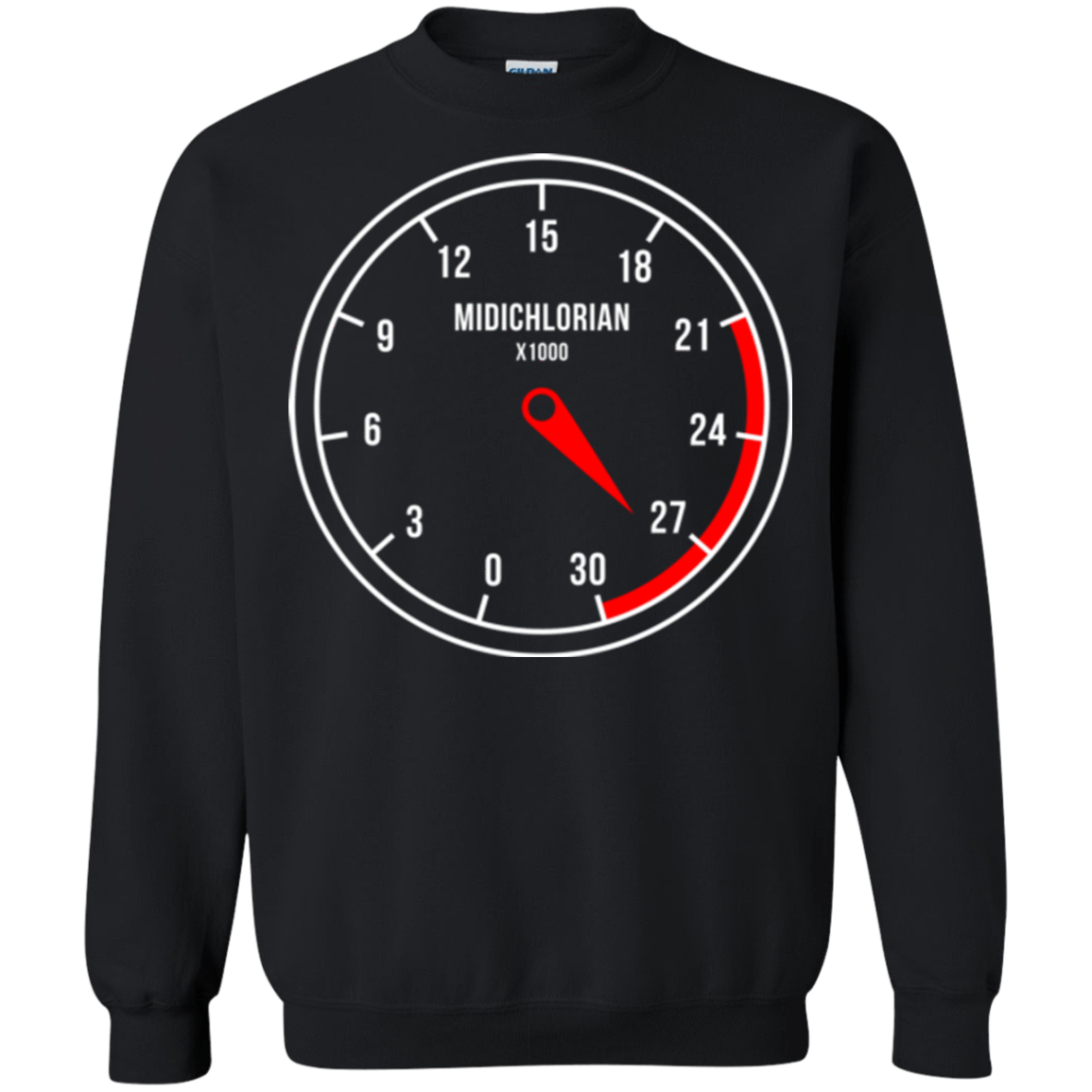 Sweatshirts Black / Small Force Meter Crewneck Sweatshirt