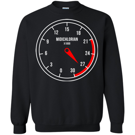 Sweatshirts Black / Small Force Meter Crewneck Sweatshirt