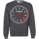 Sweatshirts Dark Heather / Small Force Meter Crewneck Sweatshirt