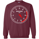 Sweatshirts Maroon / Small Force Meter Crewneck Sweatshirt