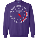 Sweatshirts Purple / Small Force Meter Crewneck Sweatshirt