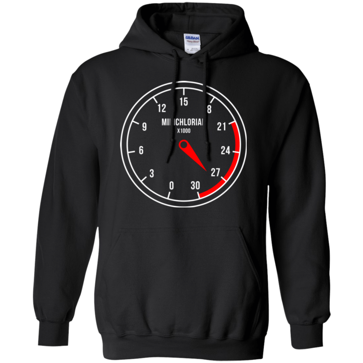 Sweatshirts Black / Small Force Meter Pullover Hoodie