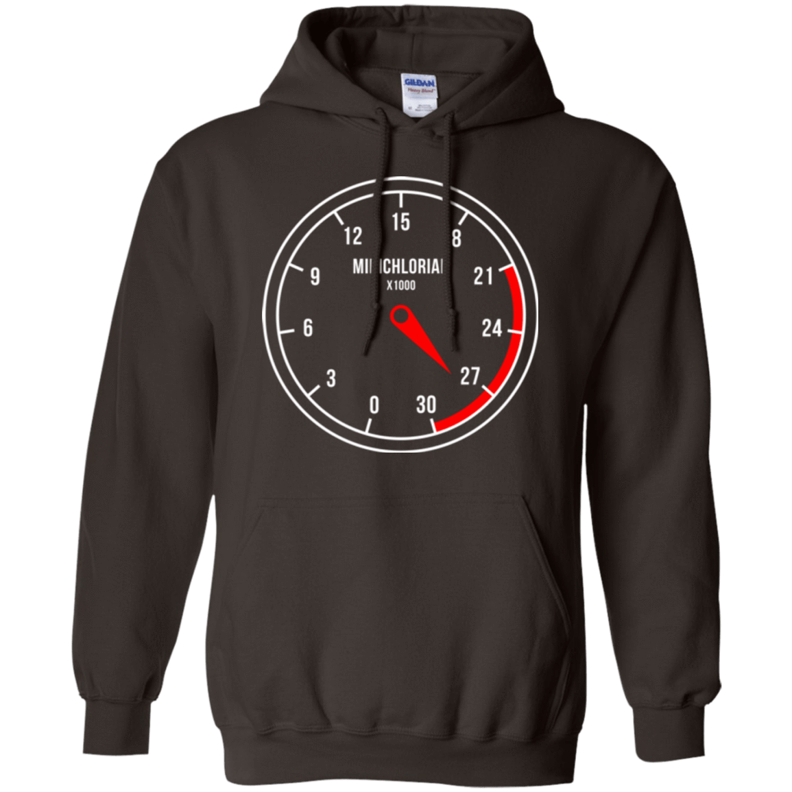 Sweatshirts Dark Chocolate / Small Force Meter Pullover Hoodie