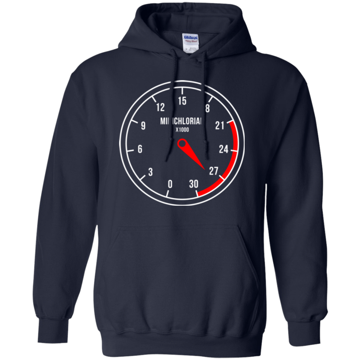 Sweatshirts Navy / Small Force Meter Pullover Hoodie