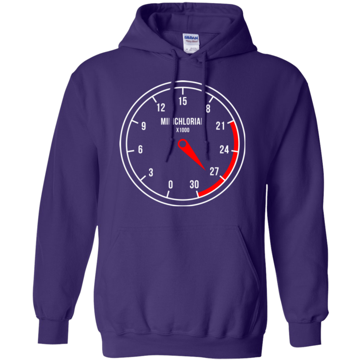 Sweatshirts Purple / Small Force Meter Pullover Hoodie