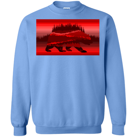 Sweatshirts Carolina Blue / S Forest Bear Crewneck Sweatshirt