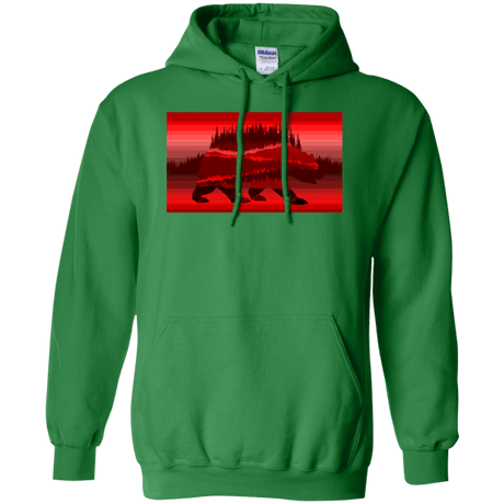 Sweatshirts Irish Green / S Forest Bear Pullover Hoodie