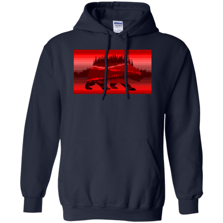Sweatshirts Navy / S Forest Bear Pullover Hoodie