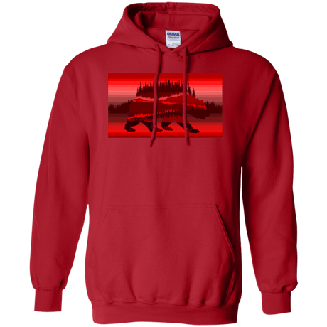 Sweatshirts Red / S Forest Bear Pullover Hoodie