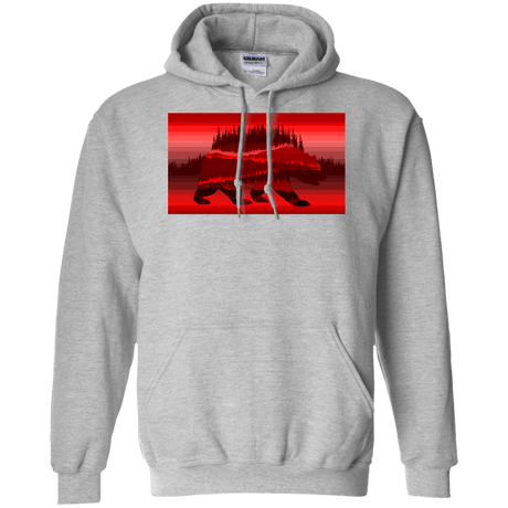 Sweatshirts Sport Grey / S Forest Bear Pullover Hoodie