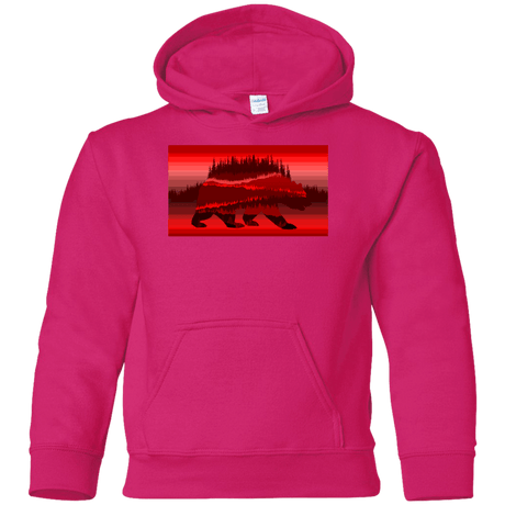 Sweatshirts Heliconia / YS Forest Bear Youth Hoodie