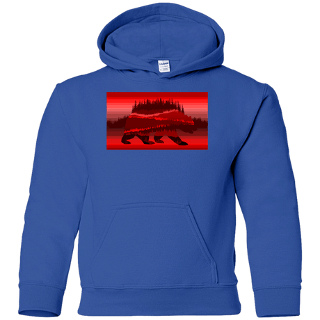 Sweatshirts Royal / YS Forest Bear Youth Hoodie