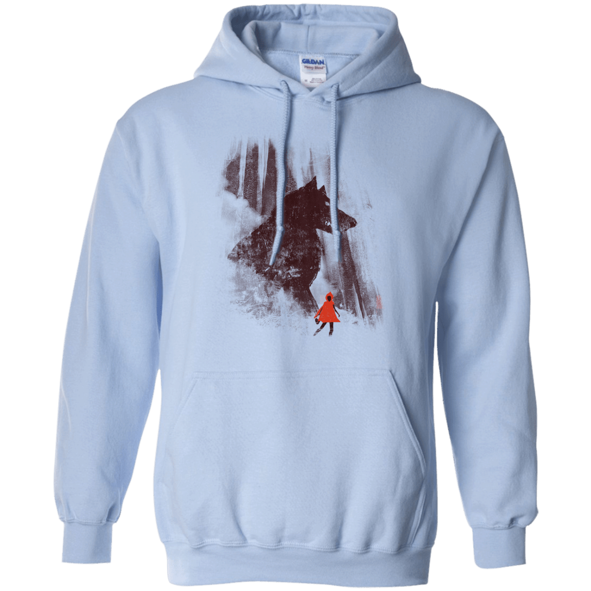 Sweatshirts Light Blue / S Forest Friendly Pullover Hoodie