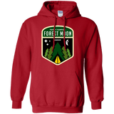 Sweatshirts Red / Small Forest Moon Pullover Hoodie