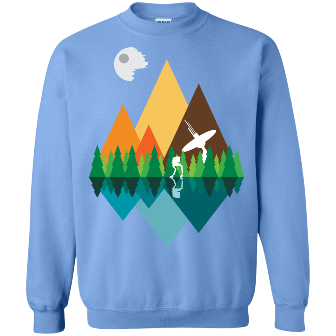 Sweatshirts Carolina Blue / Small Forest View Crewneck Sweatshirt