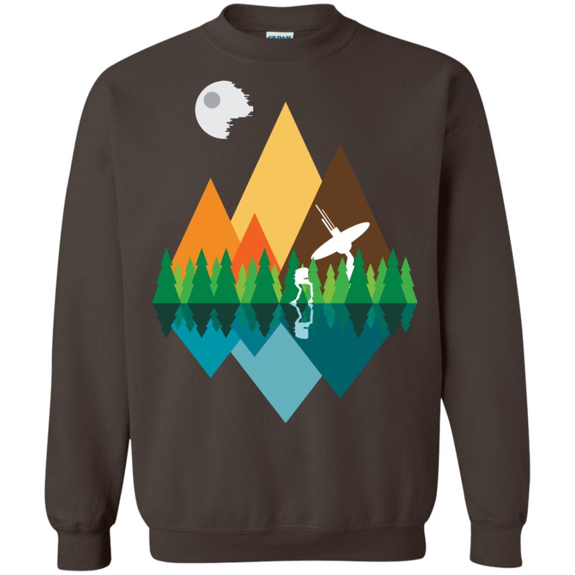 Sweatshirts Dark Chocolate / Small Forest View Crewneck Sweatshirt