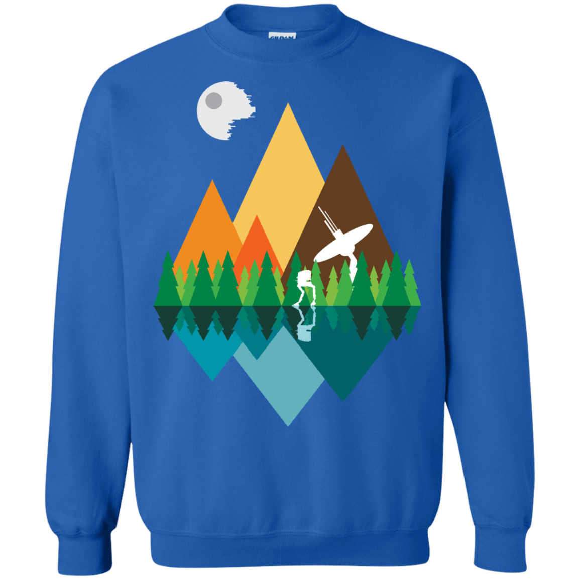 Sweatshirts Royal / Small Forest View Crewneck Sweatshirt