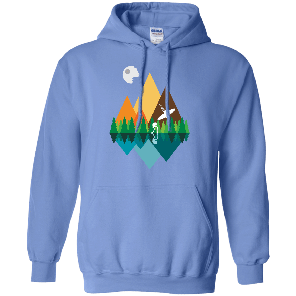 Sweatshirts Carolina Blue / Small Forest View Pullover Hoodie