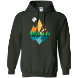 Sweatshirts Forest Green / Small Forest View Pullover Hoodie