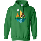 Sweatshirts Irish Green / Small Forest View Pullover Hoodie