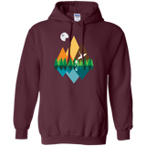 Sweatshirts Maroon / Small Forest View Pullover Hoodie