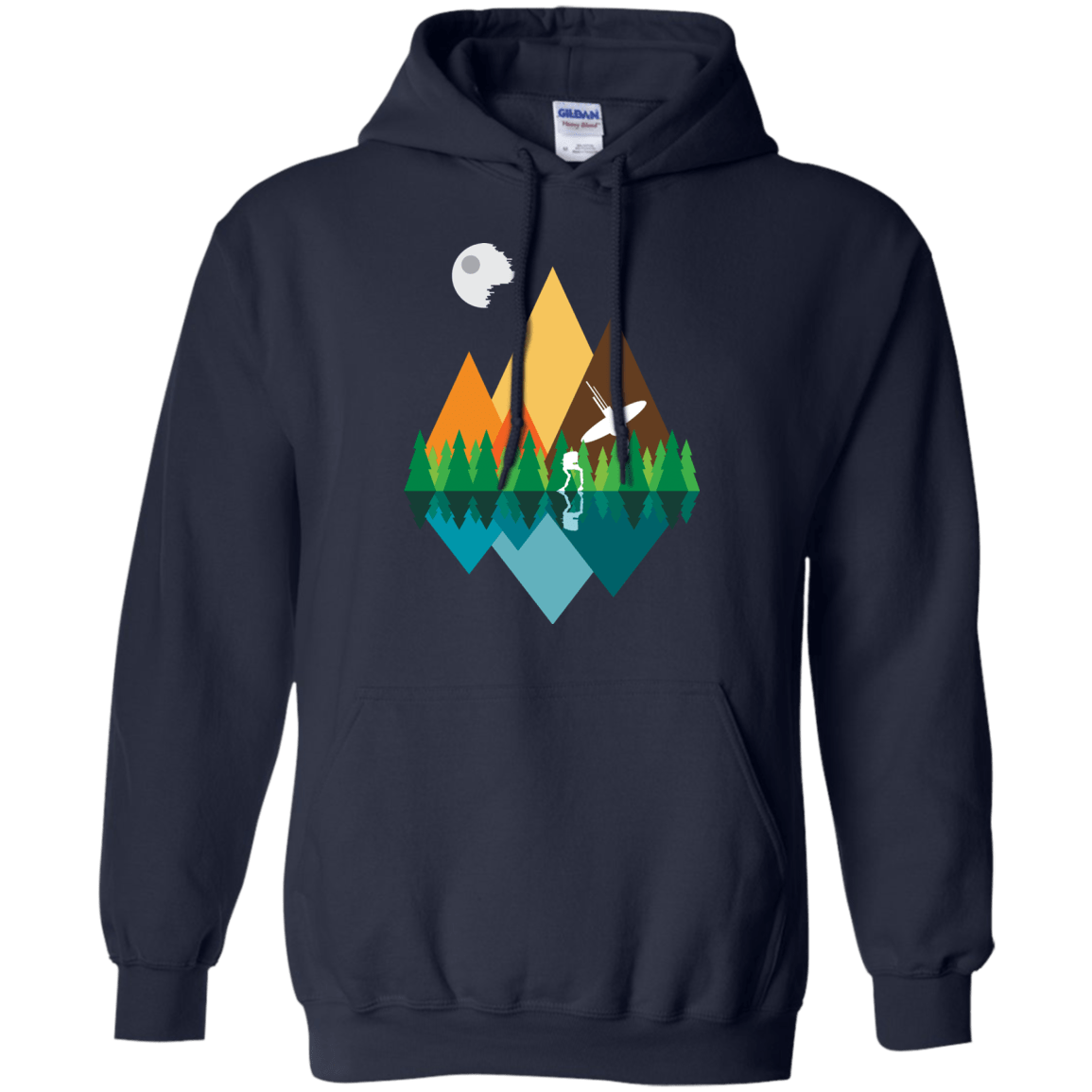 Sweatshirts Navy / Small Forest View Pullover Hoodie